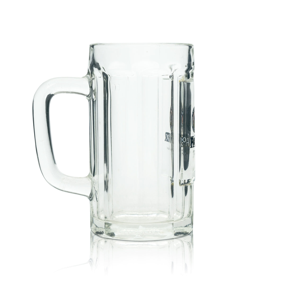 6x Paulaner beer glass 0.3l mug with handle Sahm Seidel glasses Pils mugs Tankards – View 3