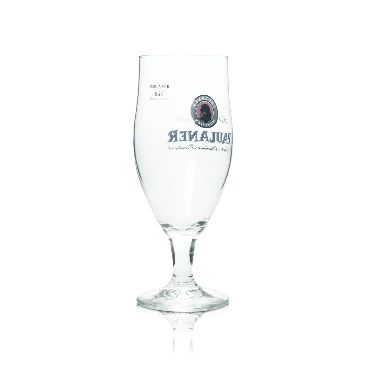 6x Paulaner Beer Glass 0.4l Goblet Aviero Ritzenhoff Pils Glasses Tulip Brewery – View 4