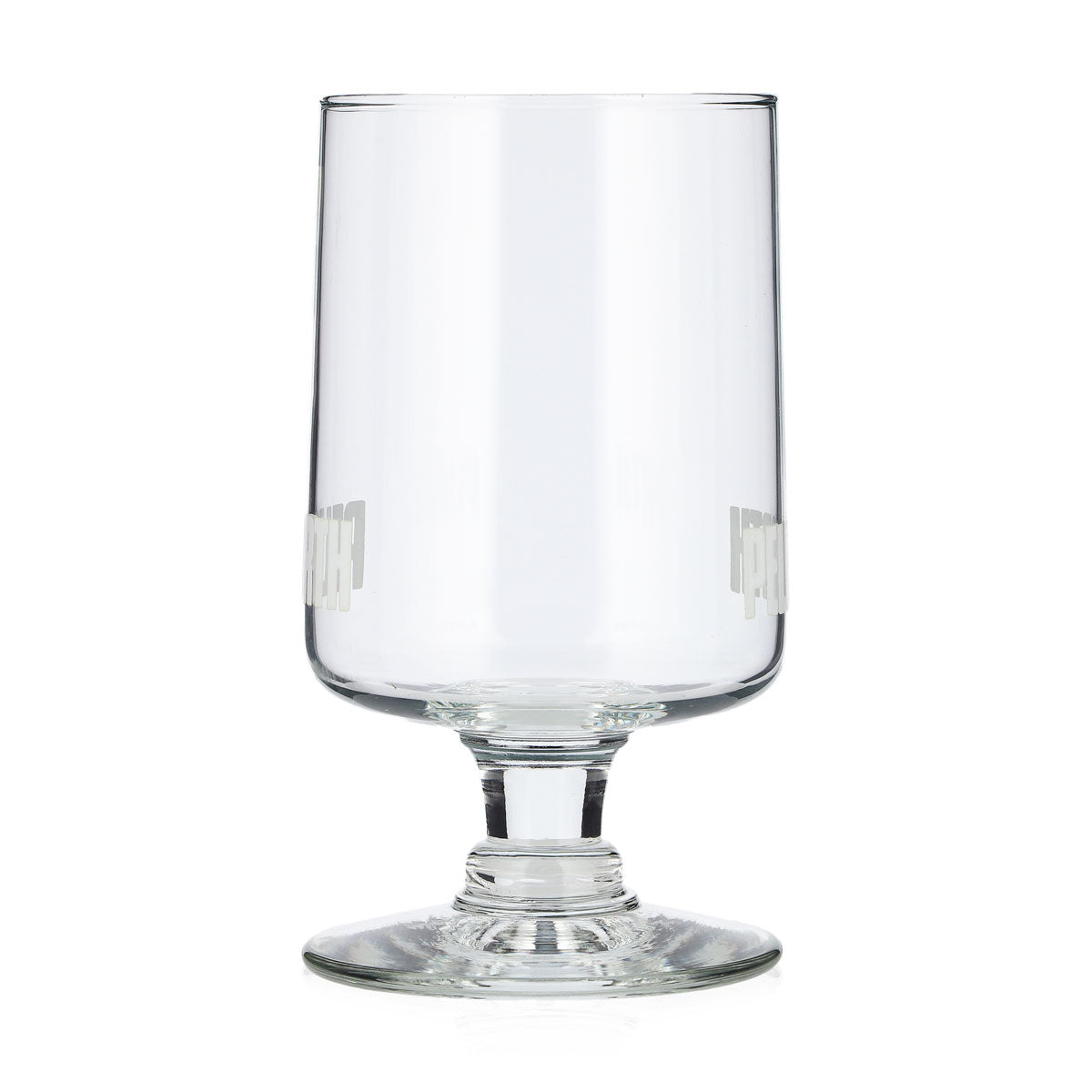 6 Pelforth Beer Glasses, 0.34 L, Goblet-Shaped, White Logo – View 5