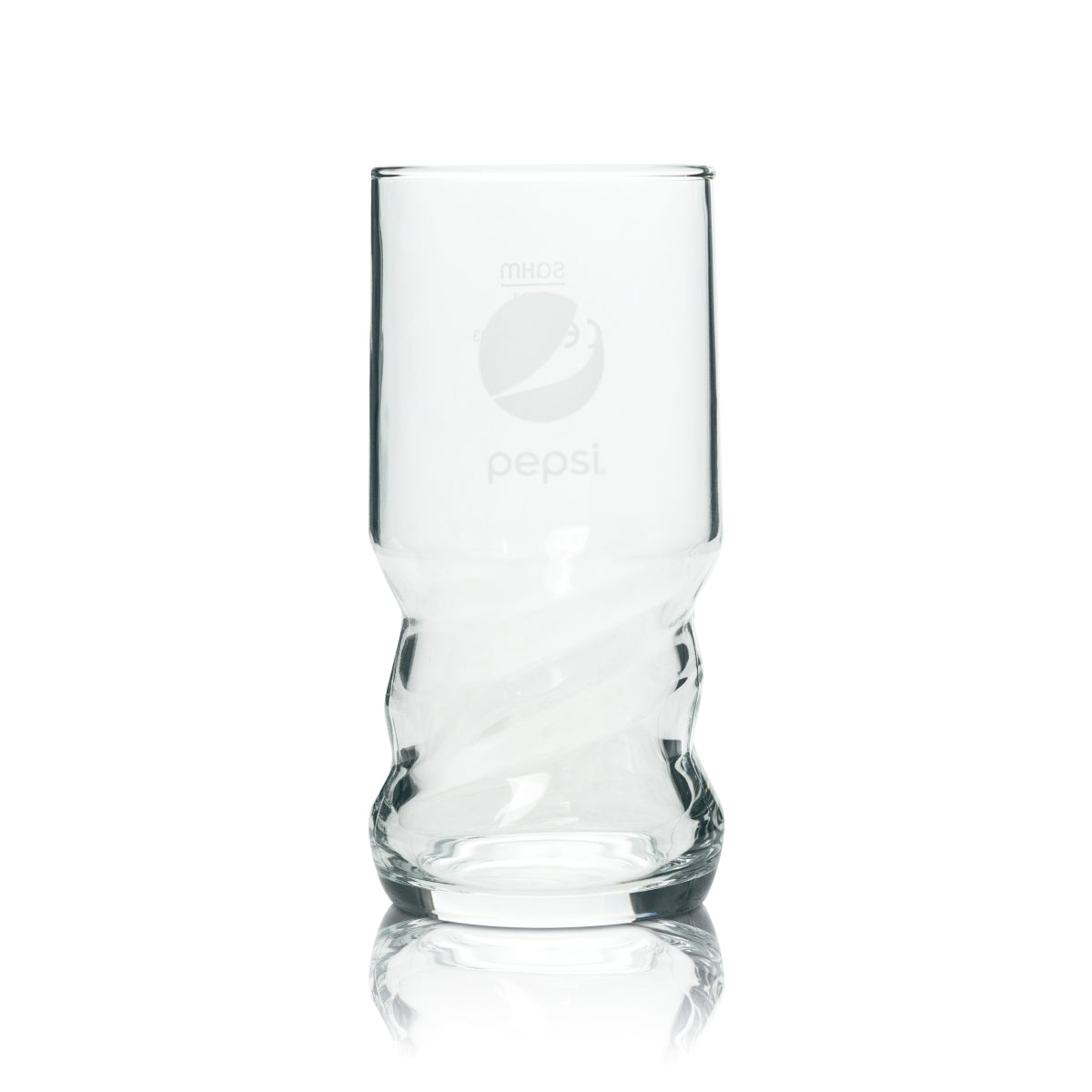 6x Pepsi Cola Glass 0.2l Cup AXL Sahm Swing Form Glasses Coke Cola Calibrated – View 2