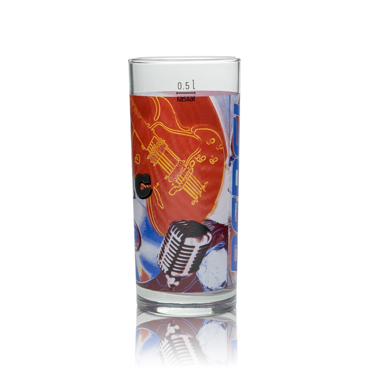 6x Pepsi Glass 0.5l Retro Mug "Music" Glasses Nostalgia Edition Collector's Cola – View 3