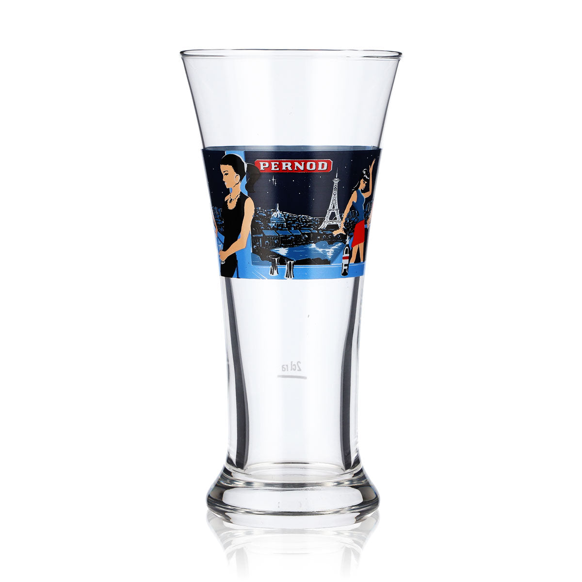 6x Pernod liqueur glasses Liqueur glass Collectible glass Scene Nightlife "Eiffel Tower" – View 2