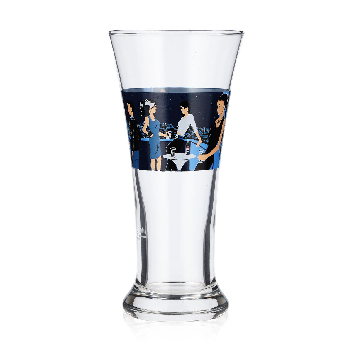 6x Pernod liqueur glasses Liqueur glass Collectible glass Scene Nightlife "Eiffel Tower" – View 3