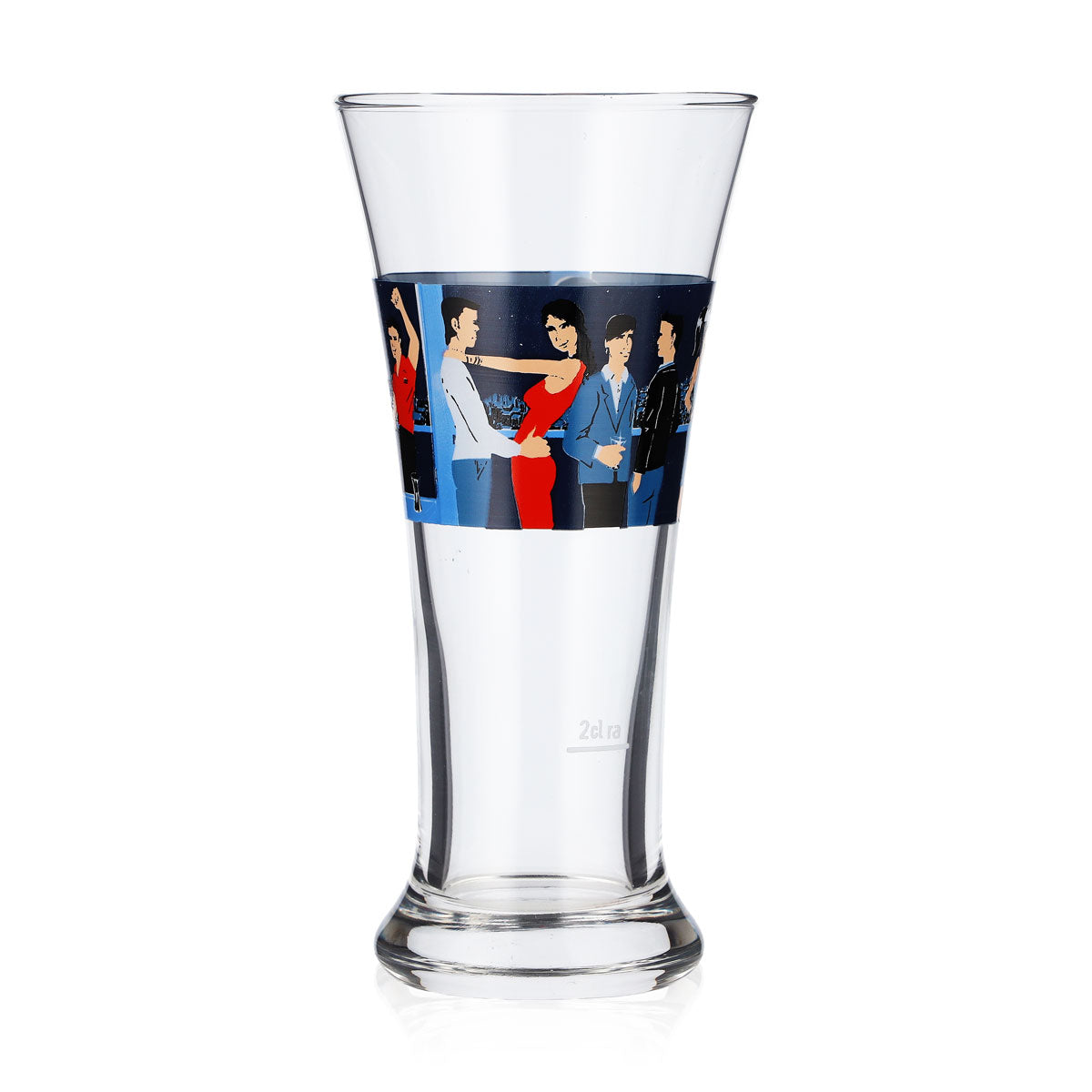 6x Pernod liqueur glasses Liqueur glass Collectible glass Scene Nightlife "Eiffel Tower" – View 4