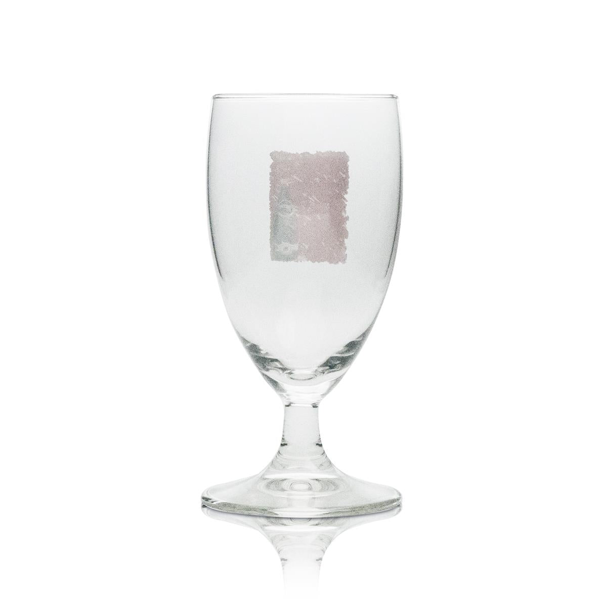 6x Perrier soft drink glass goblet, various designs – View 3