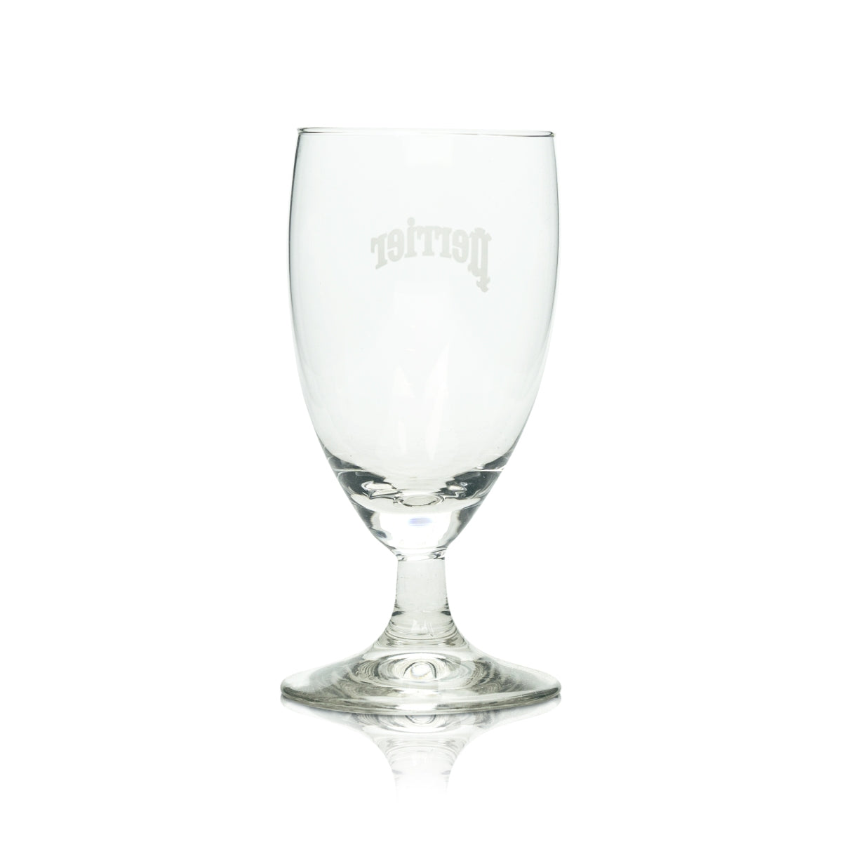 6x Perrier water glass 0.2 l cup goblet glasses drinking stem gastro cup tulip – View 3