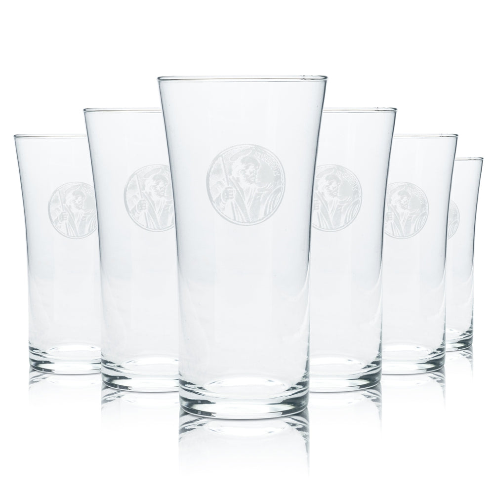 6x Petrusquelle water glass 0.2l tumbler cup glasses mineral spring sparkling bar