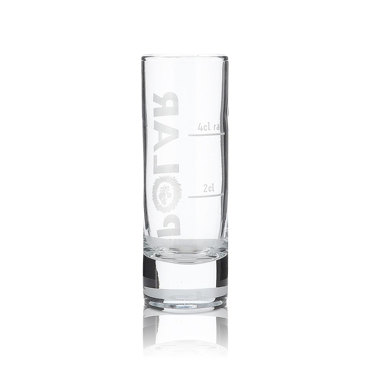 6x Polar Limes Vodka Shot Glass, Stamer, Short Glass, White Satin Finish – View 3