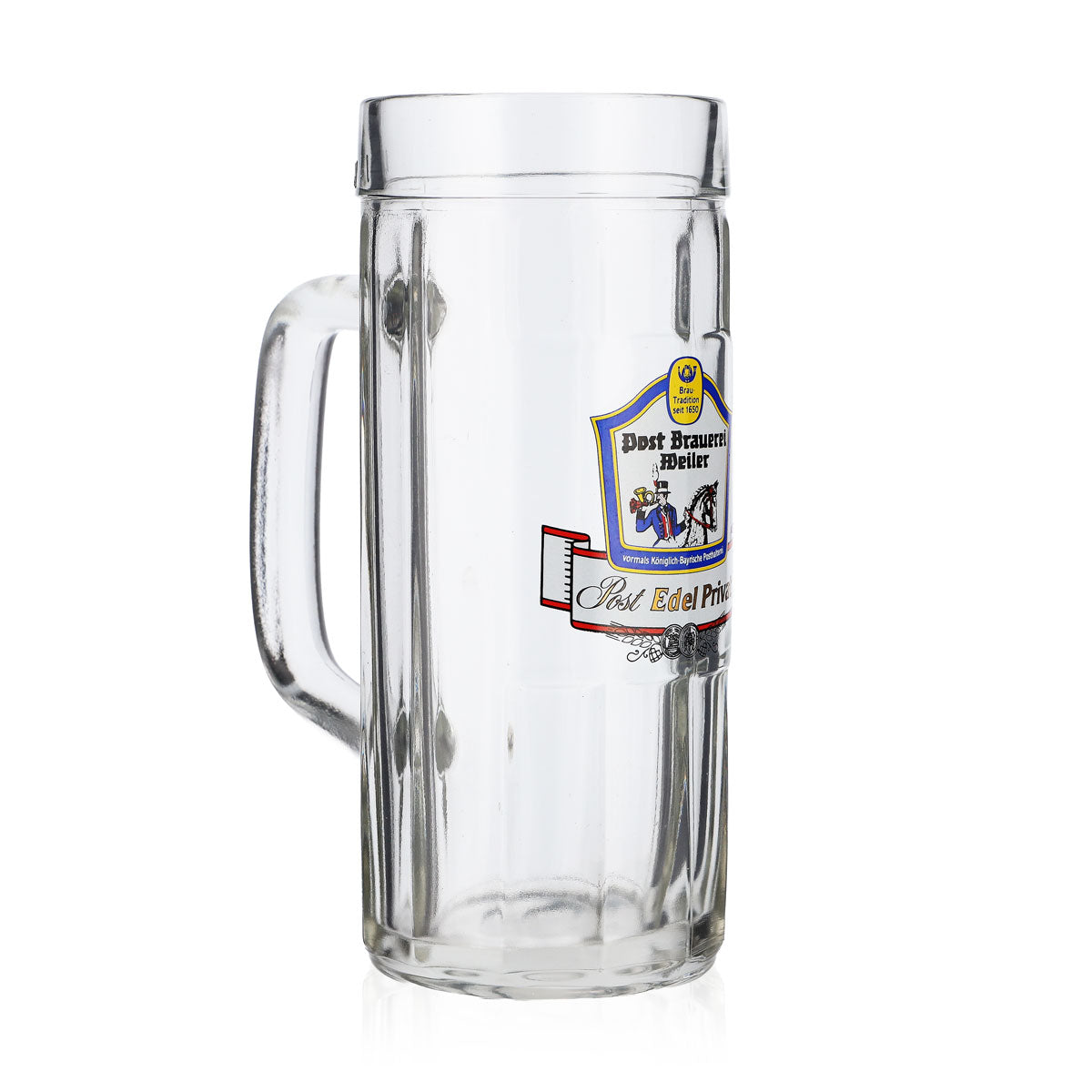6x Post Brewery Weiler Beer Glass Beer Mug 0.4l Jug Rastal Fralkenstein – View 3