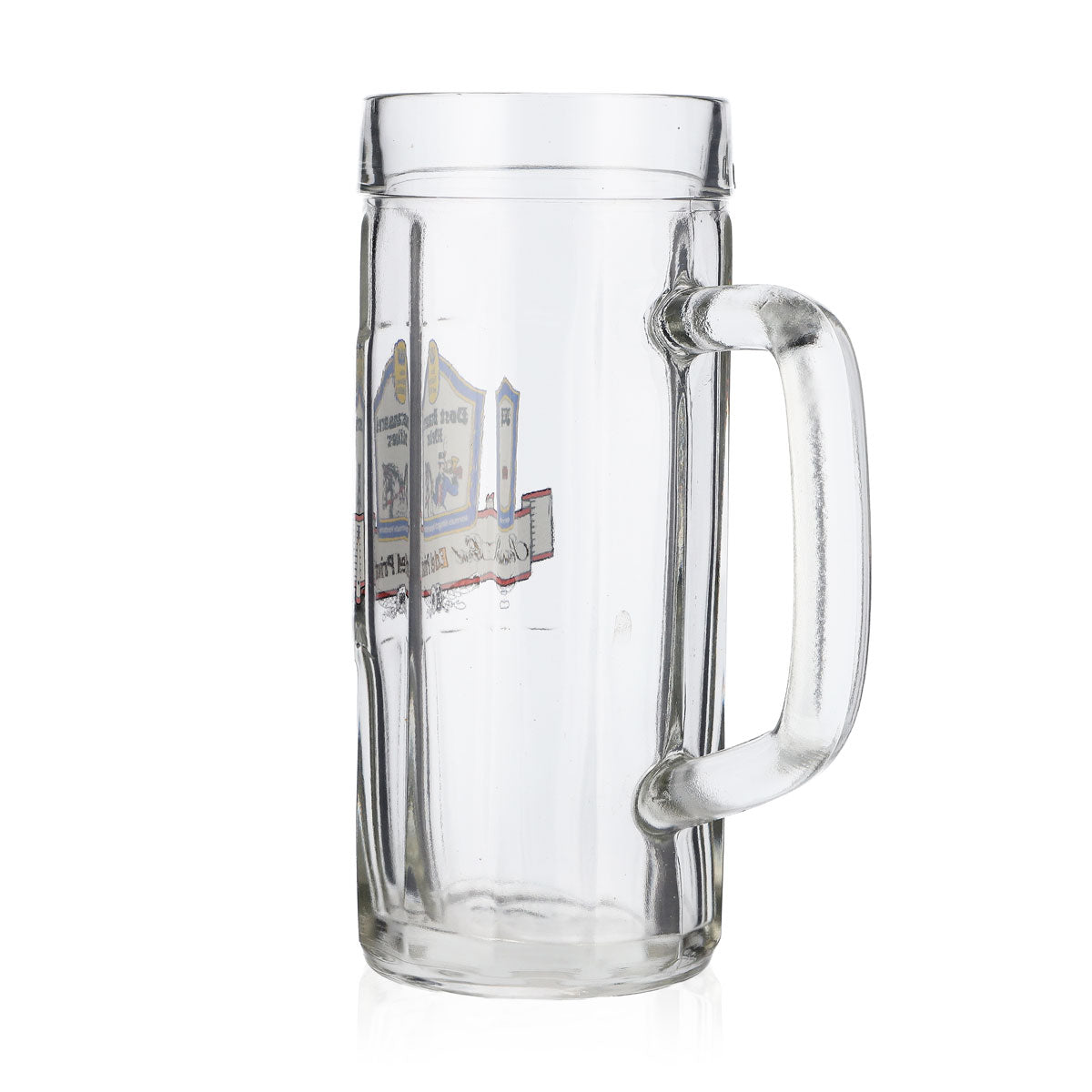 6x Post Brewery Weiler Beer Glass Beer Mug 0.4l Jug Rastal Fralkenstein – View 5