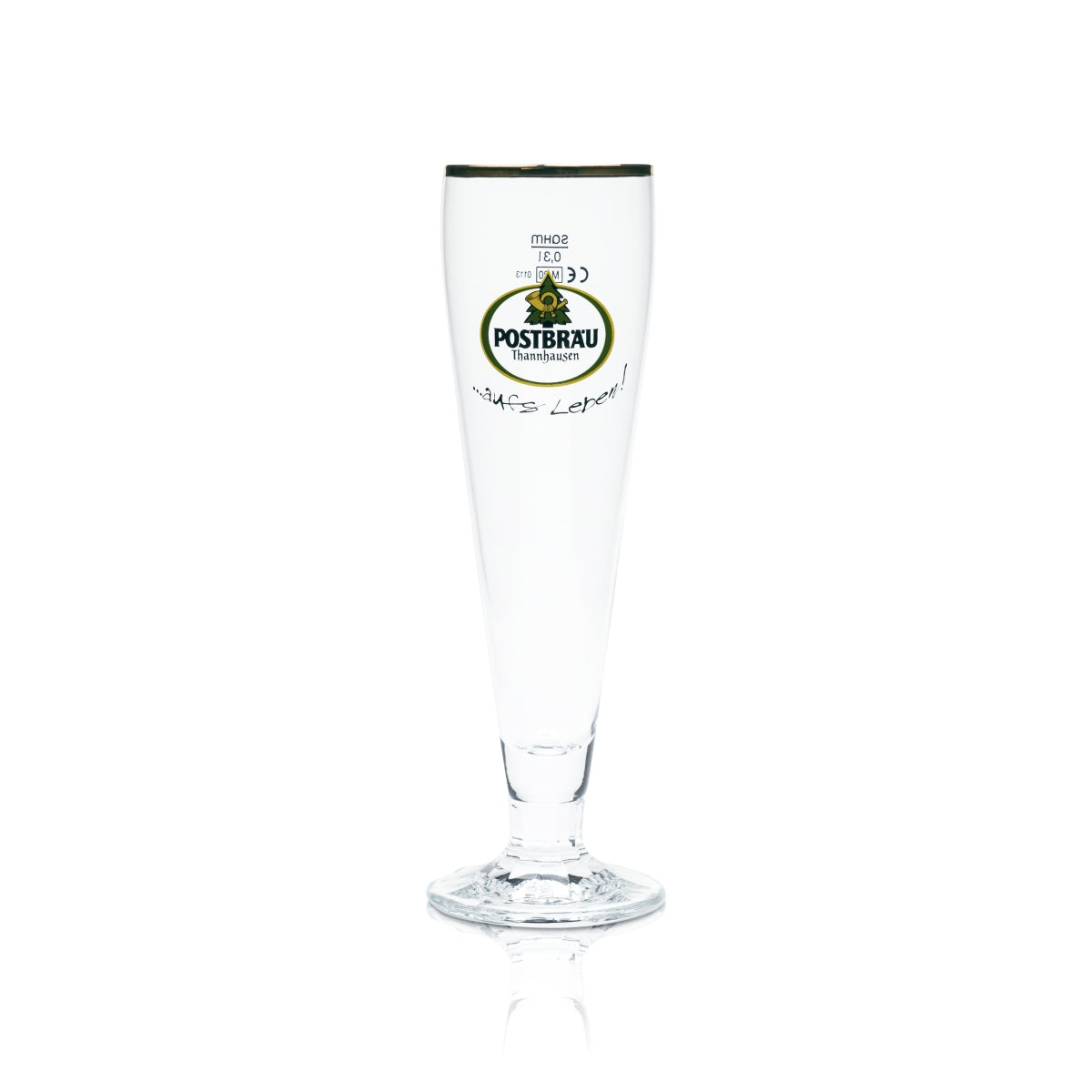 6x Postbräu beer glass 0.3l tulip trophy Ferrara Thannhausen glasses brewery beer – View 2