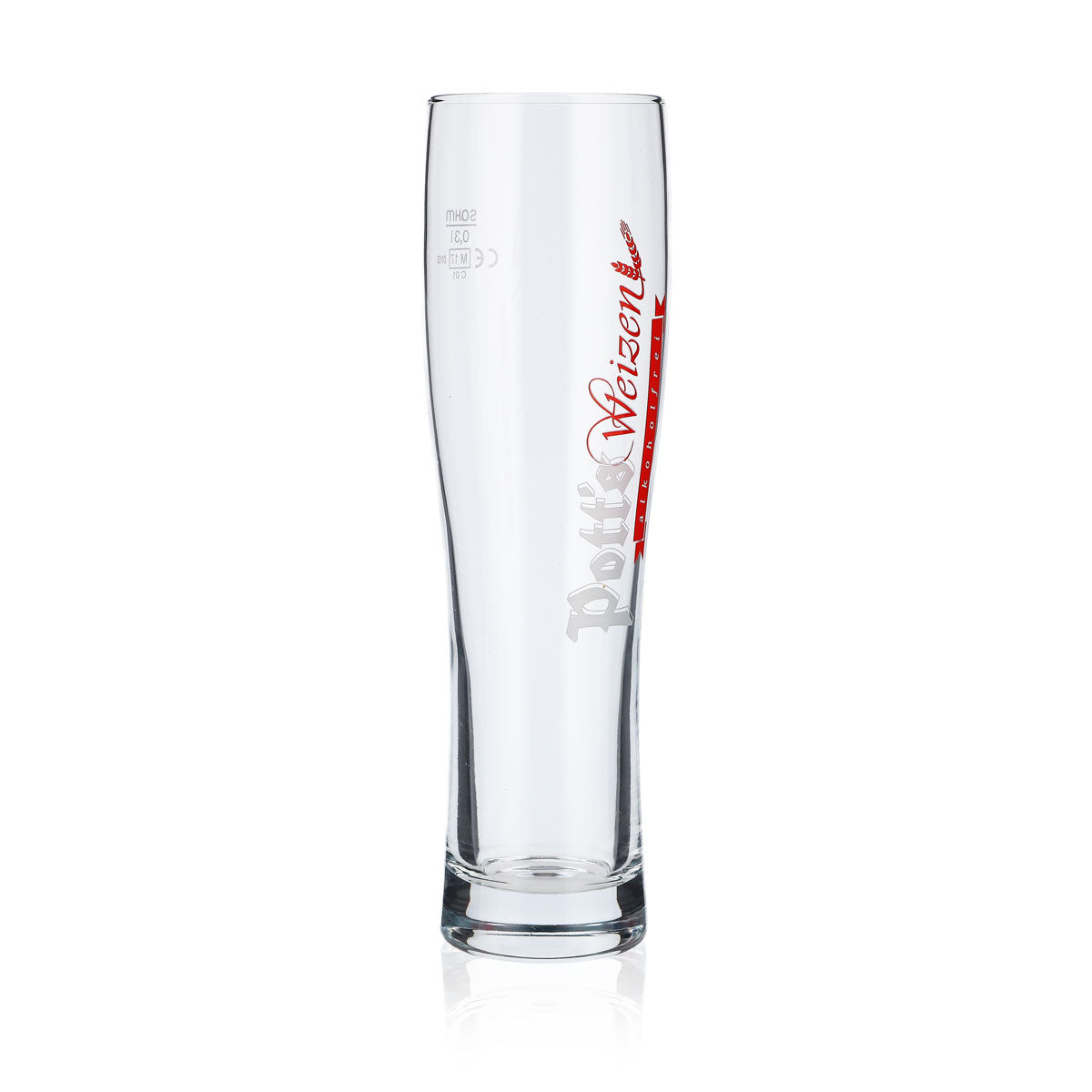 6x Potts beer glass 0.3l wheat beer glass wheat beer glasses non-alcoholic – View 3