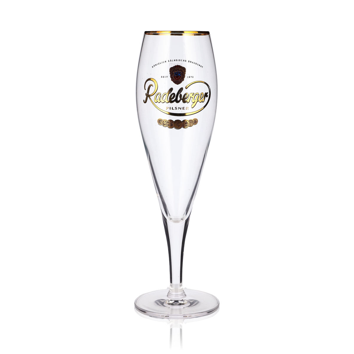 6 Radeberger Beer Glasses, 0.3 L, Pilsner, Sahm, Tulip-Shaped Beer Glasses – View 2