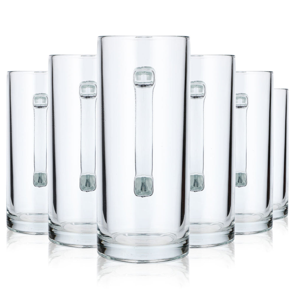 6 Rastal Beer Glasses, 0.4 L Mugs (Set of 6)