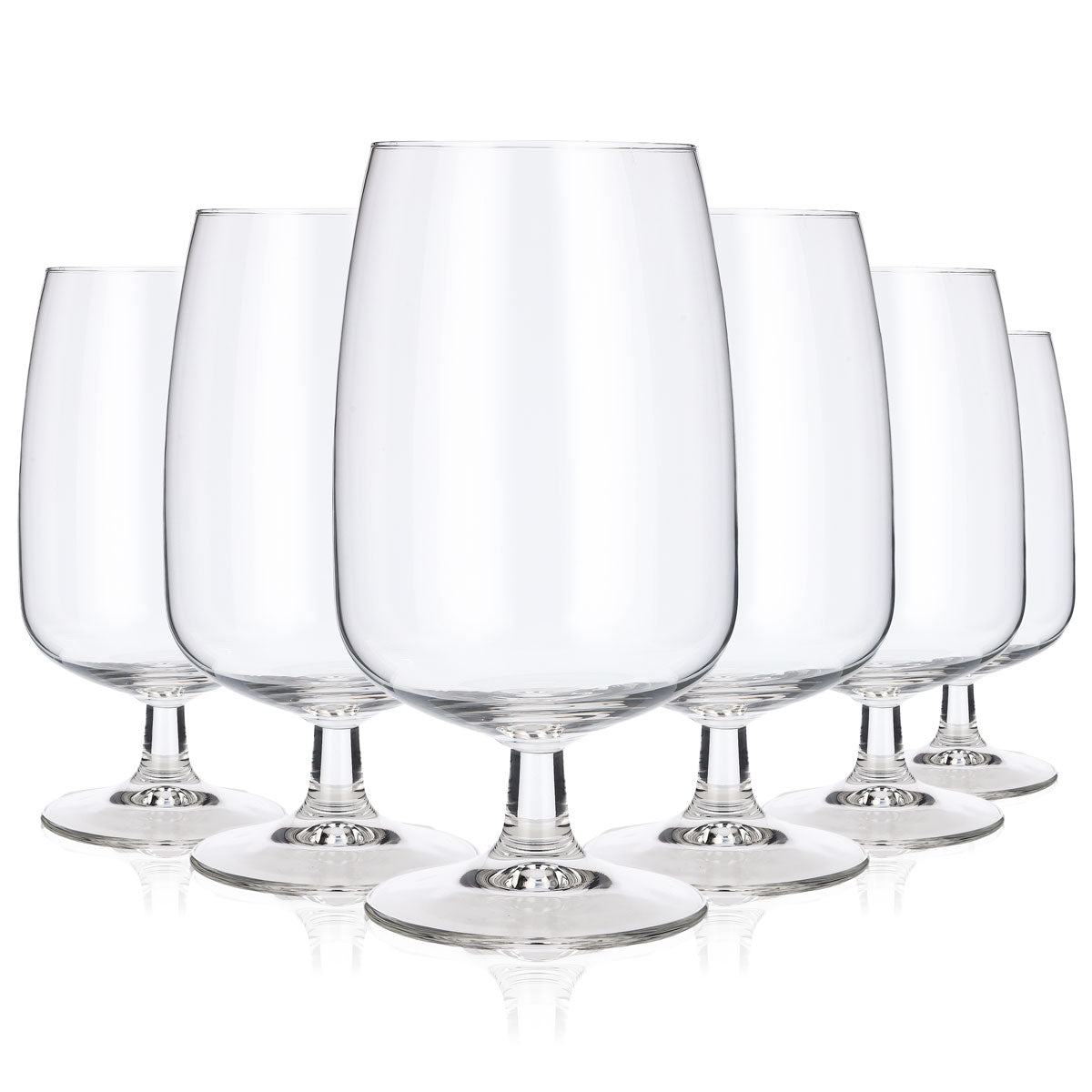 6x Rastal beer glass 0.5 l trophy beer tulip - universal glass without logo in catering quality – View 3