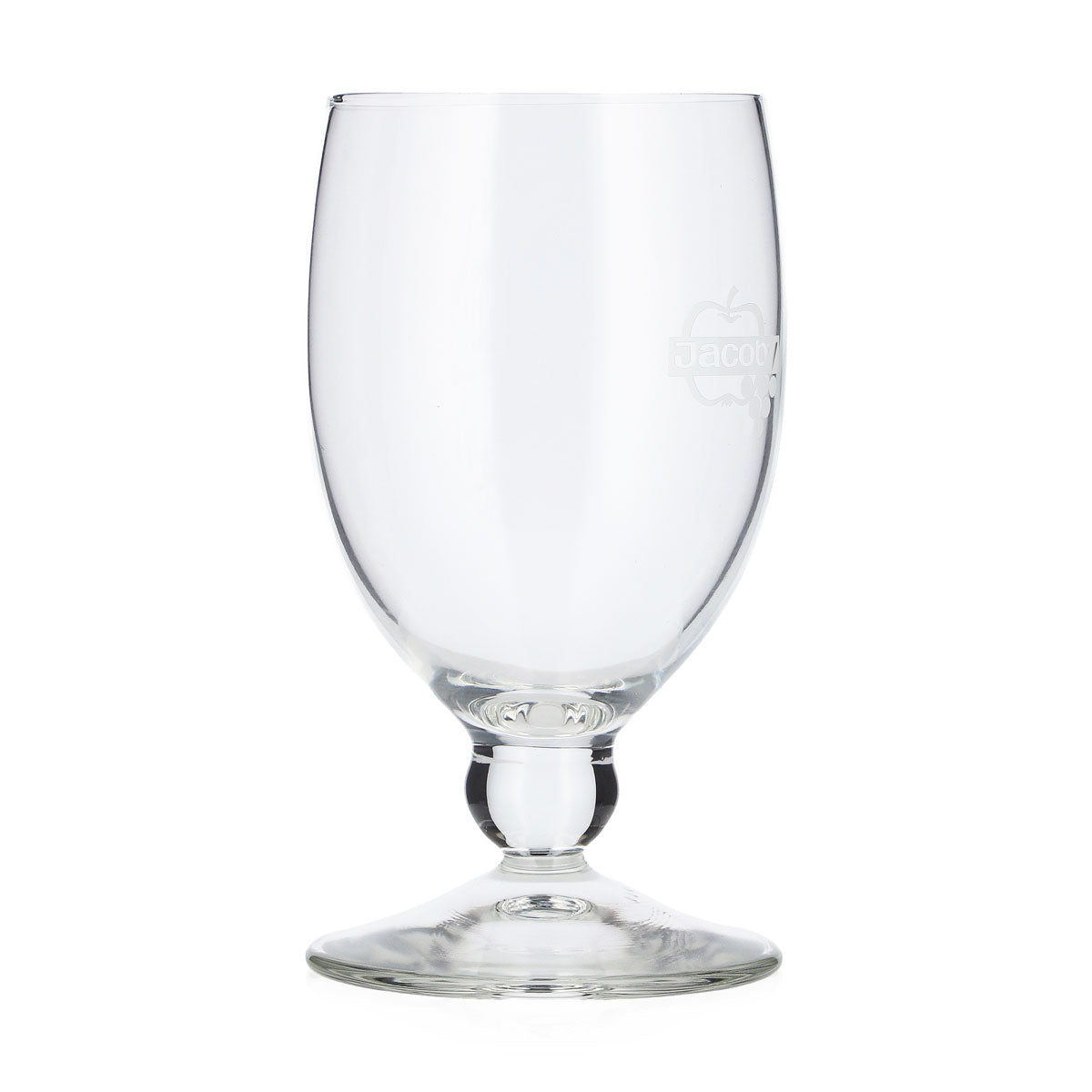 6 Rastal Water Glasses, 0.2 L, Tulip Shape, Jacoby Apple Logo, Beer Glass, Goblet – View 3