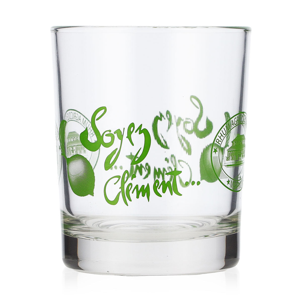 6x Rhum Clement Rum Glass Tumblers, 0.16 L, Old Fashioned Whiskey Glasses (Set of 6) – View 2