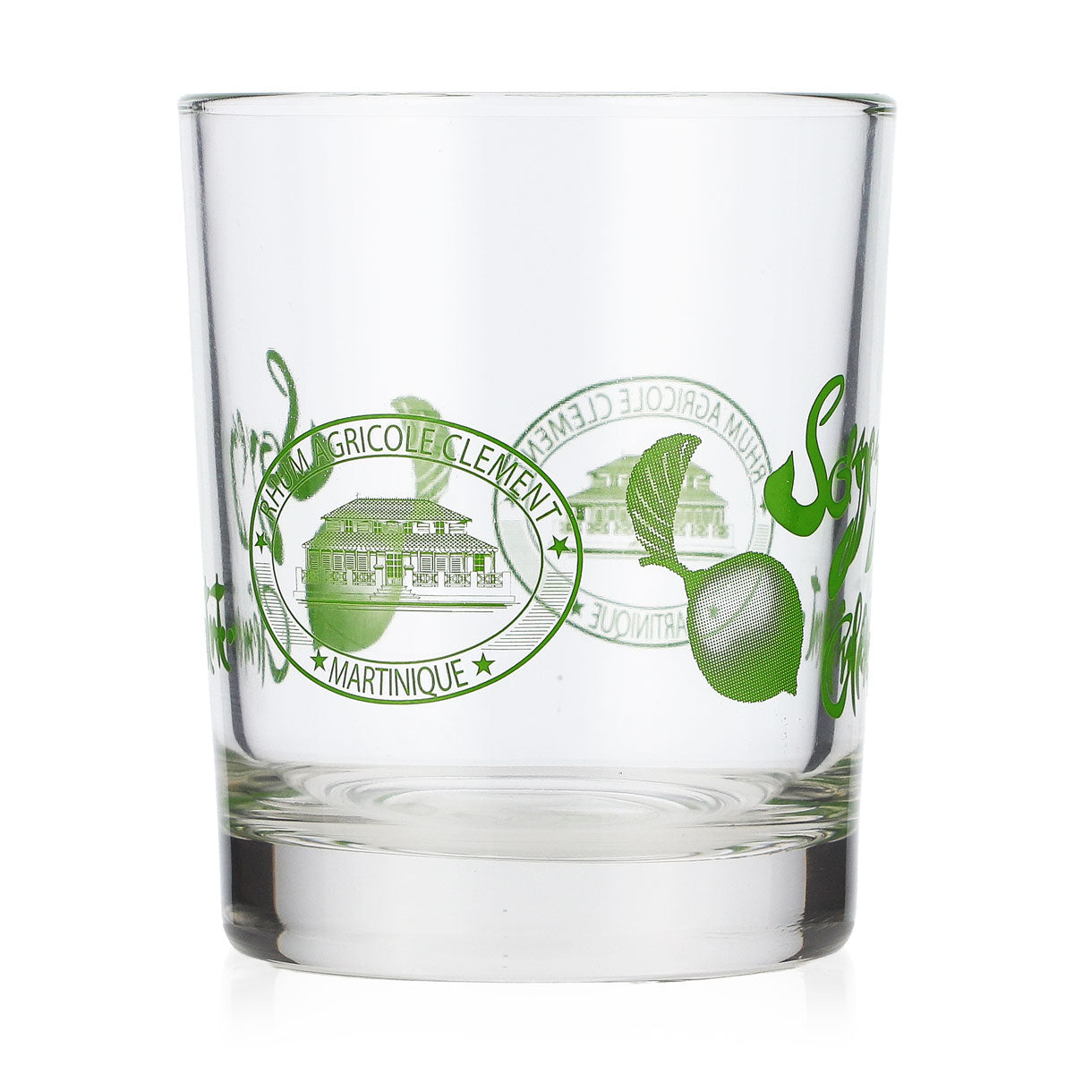 6x Rhum Clement Rum Glass Tumblers, 0.16 L, Old Fashioned Whiskey Glasses (Set of 6) – View 3