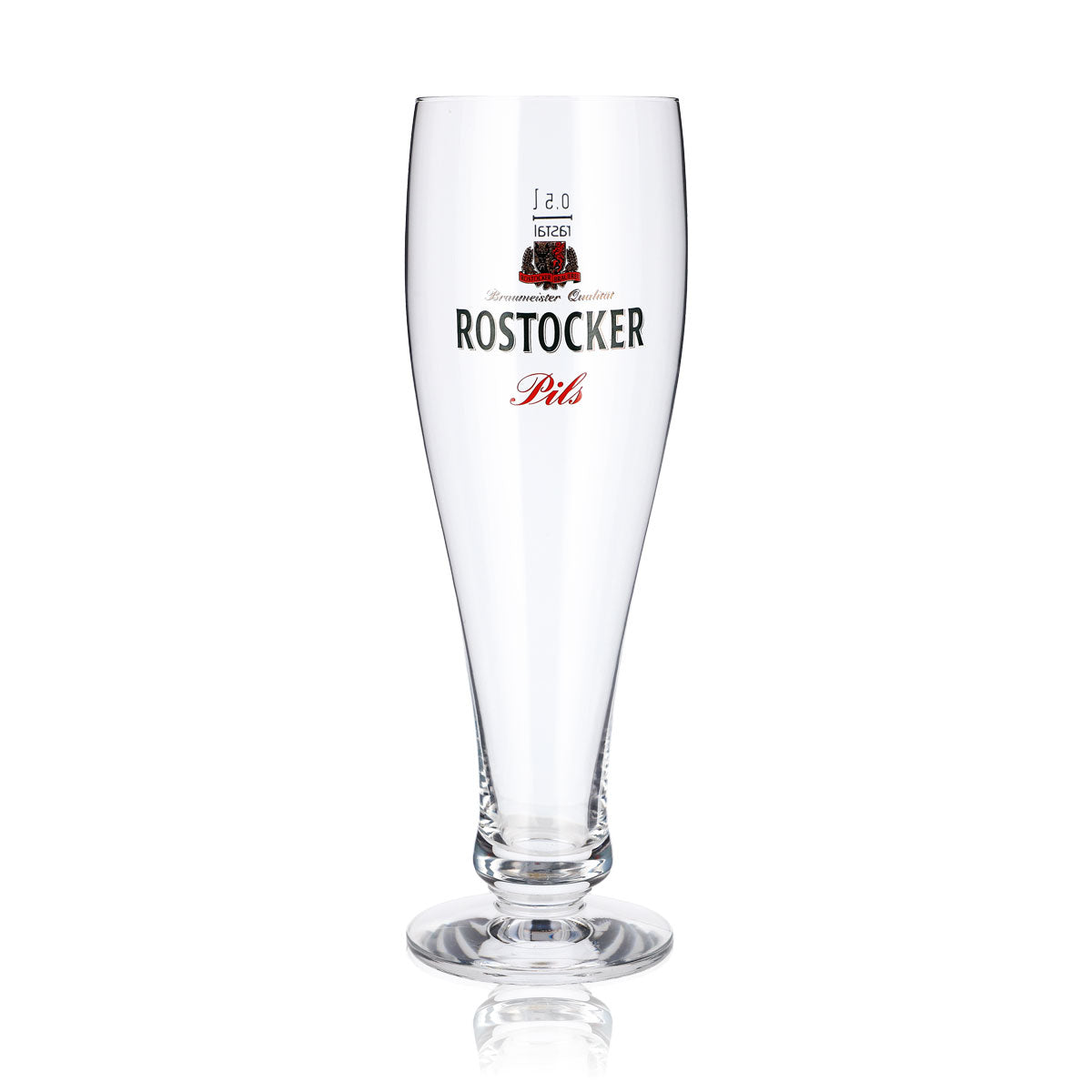 6 Rostock Beer Glasses, 0.5 L, Pils, Rastal – View 2