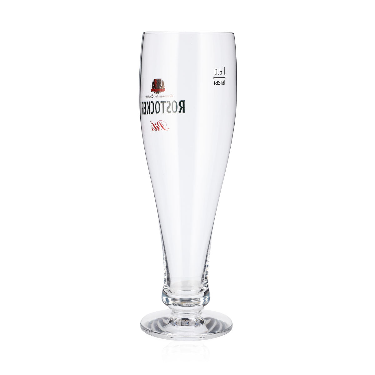 6 Rostock Beer Glasses, 0.5 L, Pils, Rastal – View 4
