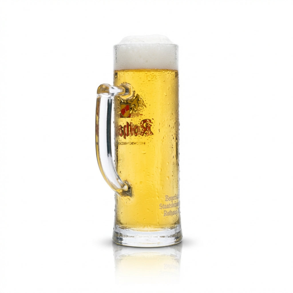 Rothaus beer glass 0.5 l mug Badner Seidel glasses Brewery Pils Zäpfle Gastro – View 3
