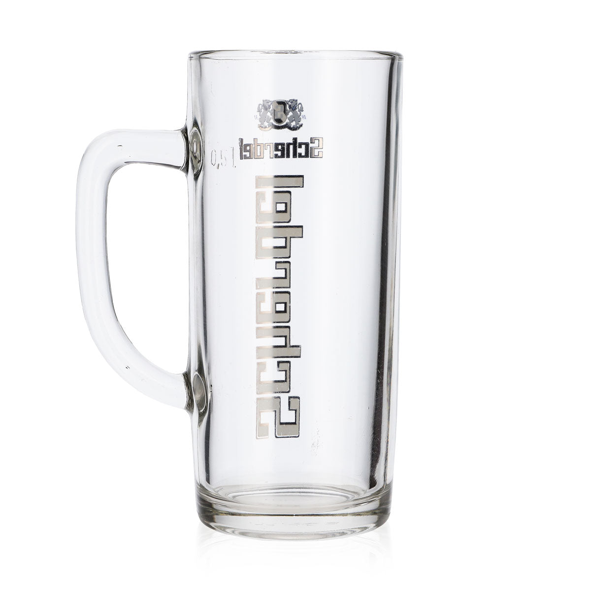 6x Scherdel Beer Glass Beer Mug Beer Tankard 0.5l Jug Vertical Lettering – View 4