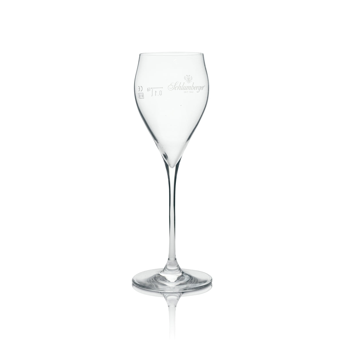 6x Schlumberger Prosecco Glass Exclusive Glass 0.1l rastal – View 2