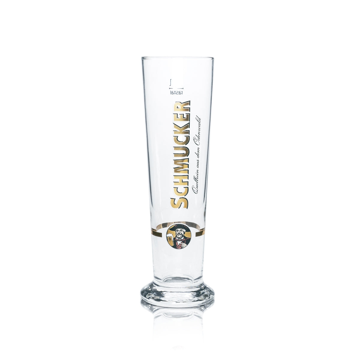 6x Schmucker beer glass 0.3l trophy pint glasses Brewery Gastro Odenwald Pils – View 4