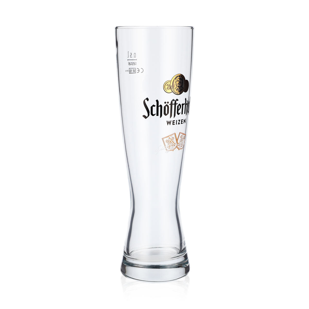 6x Schöfferhofer beer glass 0.5l wheat beer glass "Spritzig Prickelnd" Sahm – View 3