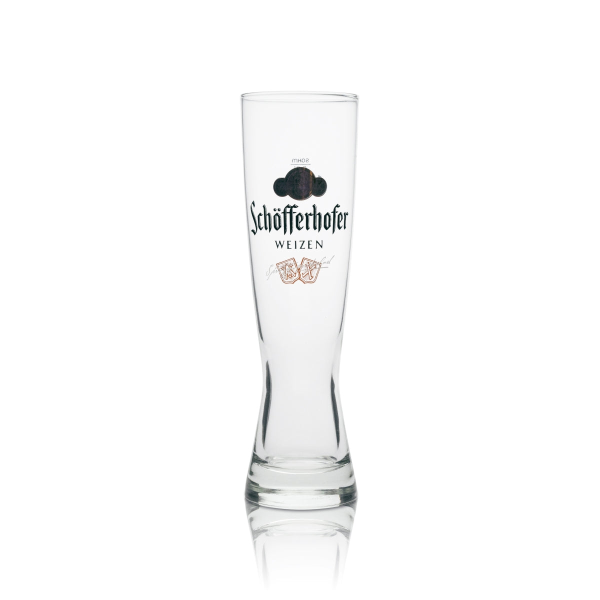 6x Schöfferhofer wheat beer glass 0.3l yeast crystal wheat glasses calibrated for catering – View 2