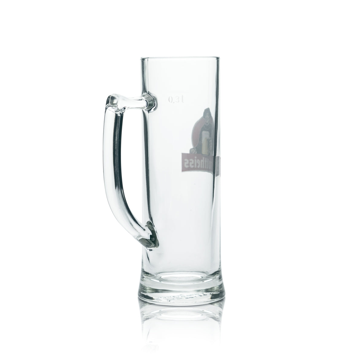 6x Schultheiss glass 0.3l beer mug glasses Pilsener Kindl Brewery Gastro Calibrated – View 3