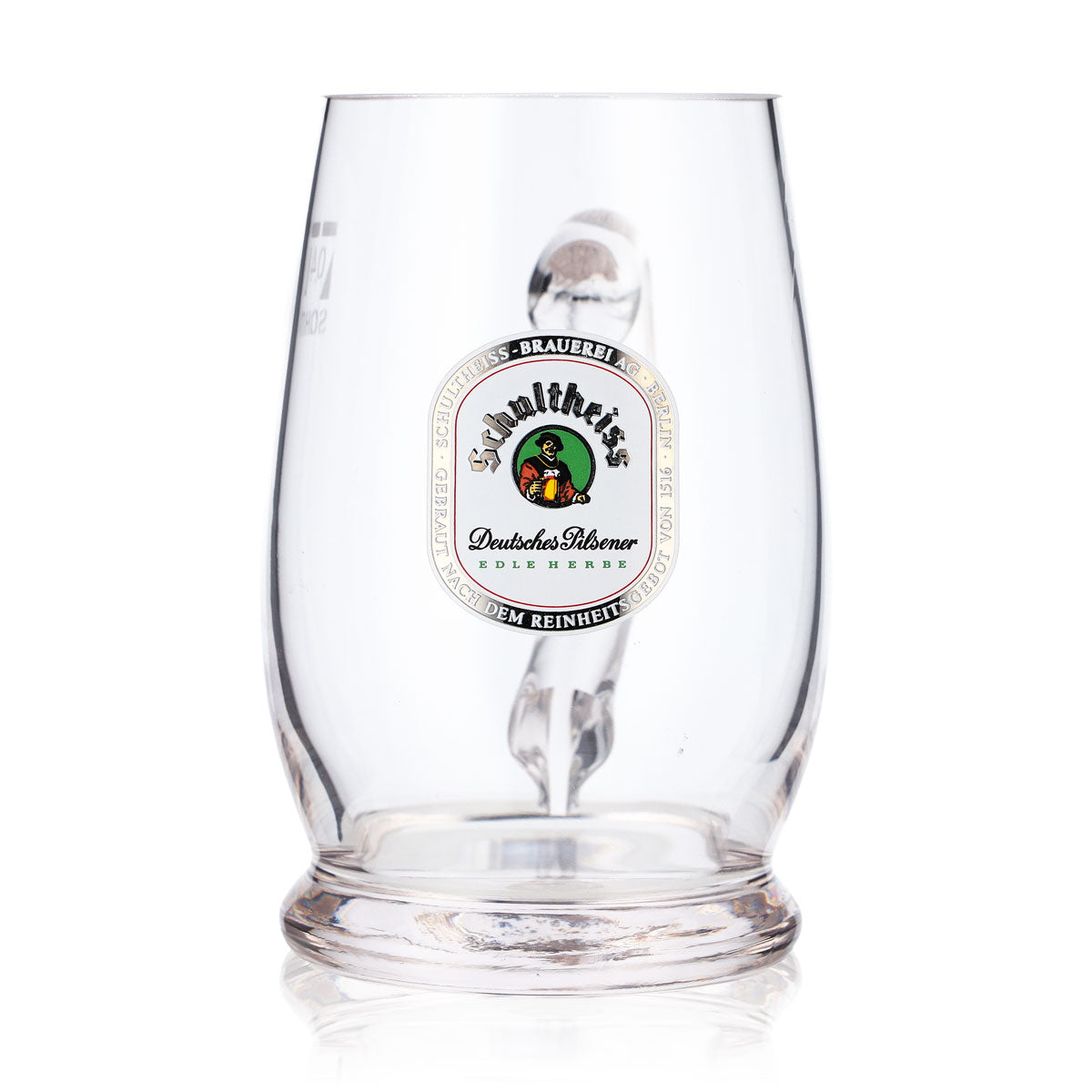 6x Schultheiss Lager Beer Beer Glass 0.4l Mug Seidel Riva German Pilsner – View 2