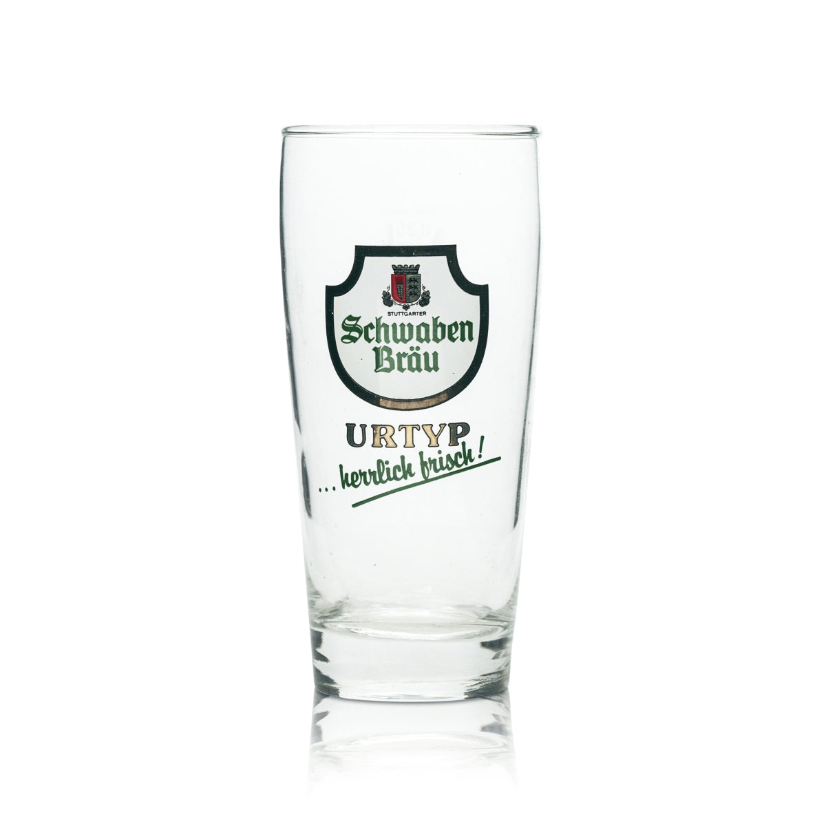 6x Schwaben Bräu beer glass 0.25l mug Urtyp Willi glasses Pils Export Schwaben – View 2
