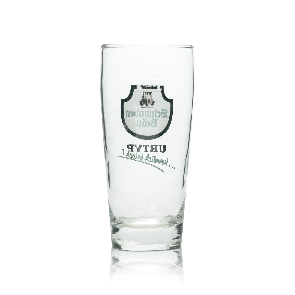 6x Schwaben Bräu beer glass 0.25l mug Urtyp Willi glasses Pils Export Schwaben – View 3