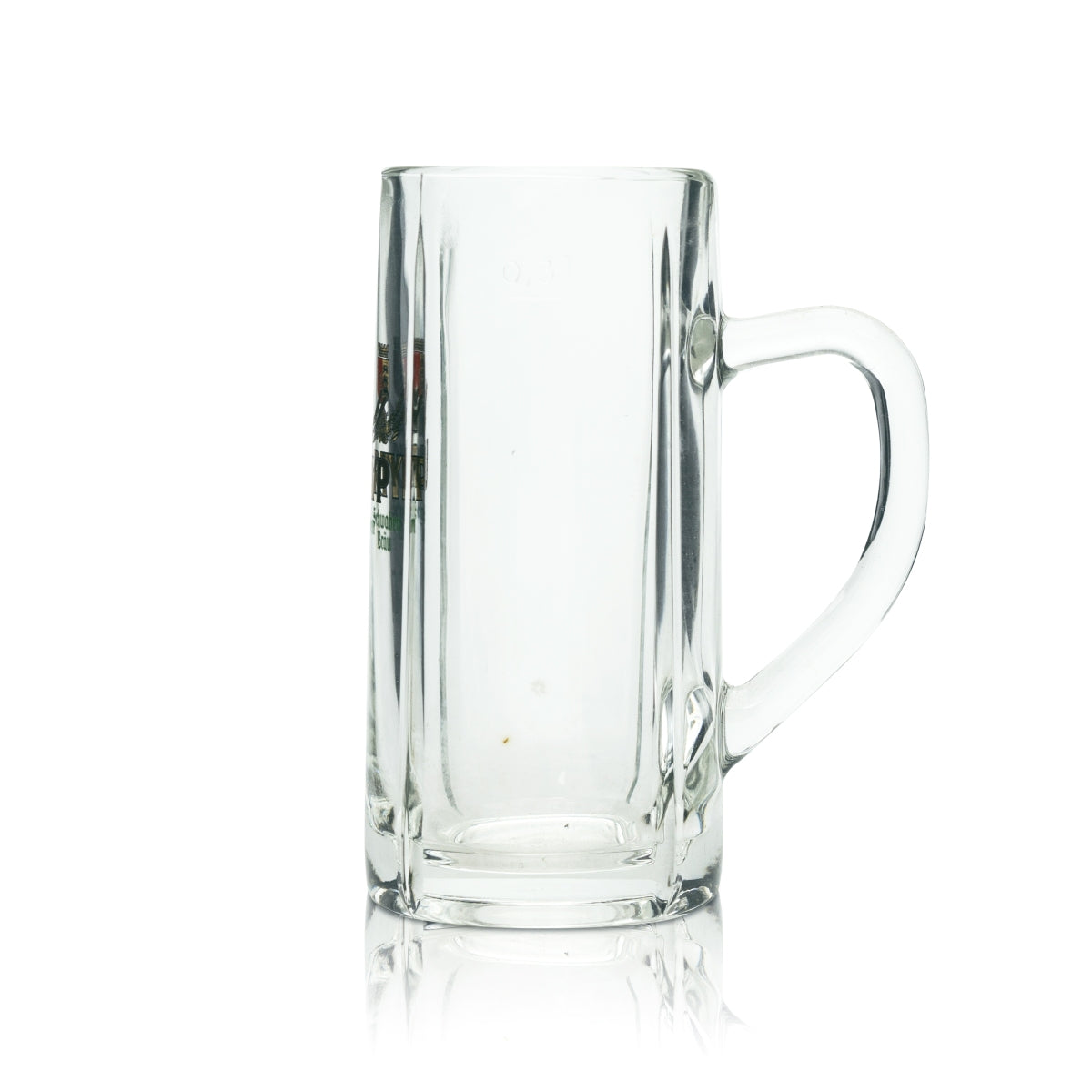 6x Schwaben Bräu beer glass 0.3l mug, original style, Seidel handle, glasses, tankards – View 4