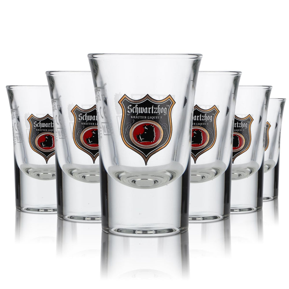 6x Schwartzhog glass 2cl shot glass shot glass tumbler short glasses set liqueur glass