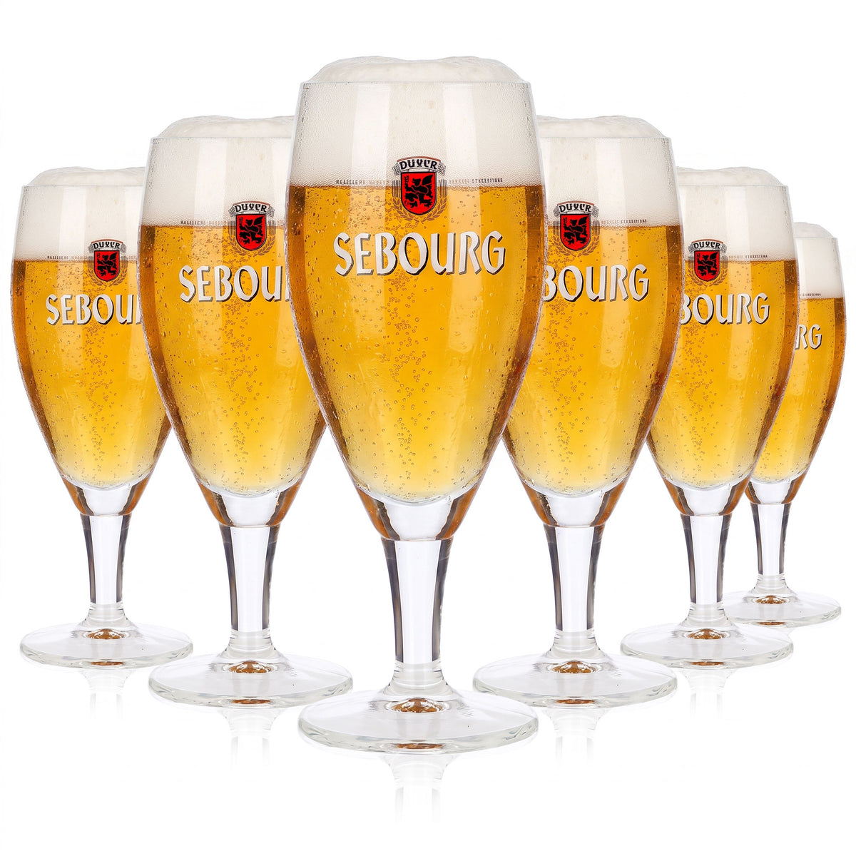 6 Sebourg Beer Glasses, 0.25 L, Ritzenhoff (Set of 6)