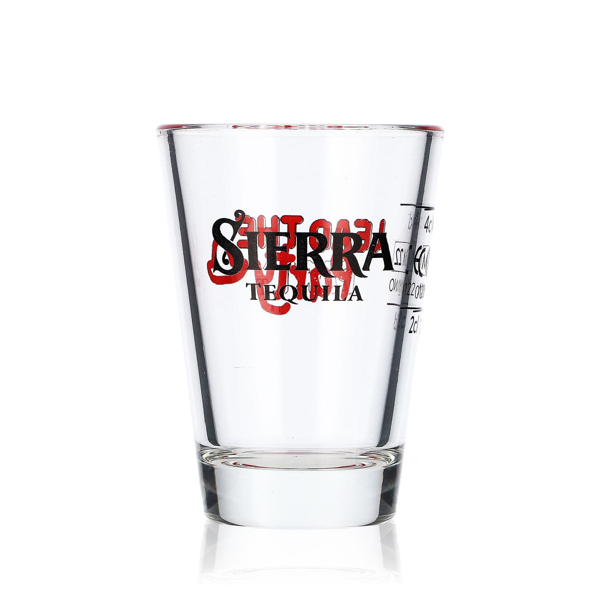 6x Sierra Tequila Shot Glass Stamper Short Party Shot 4cl "Lead the Party" – View 2