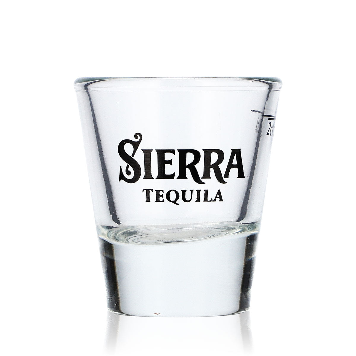 6x Sierra Tequila Tequila Glass Stamper Short 2cl Shot Glass with Logo Only – View 2