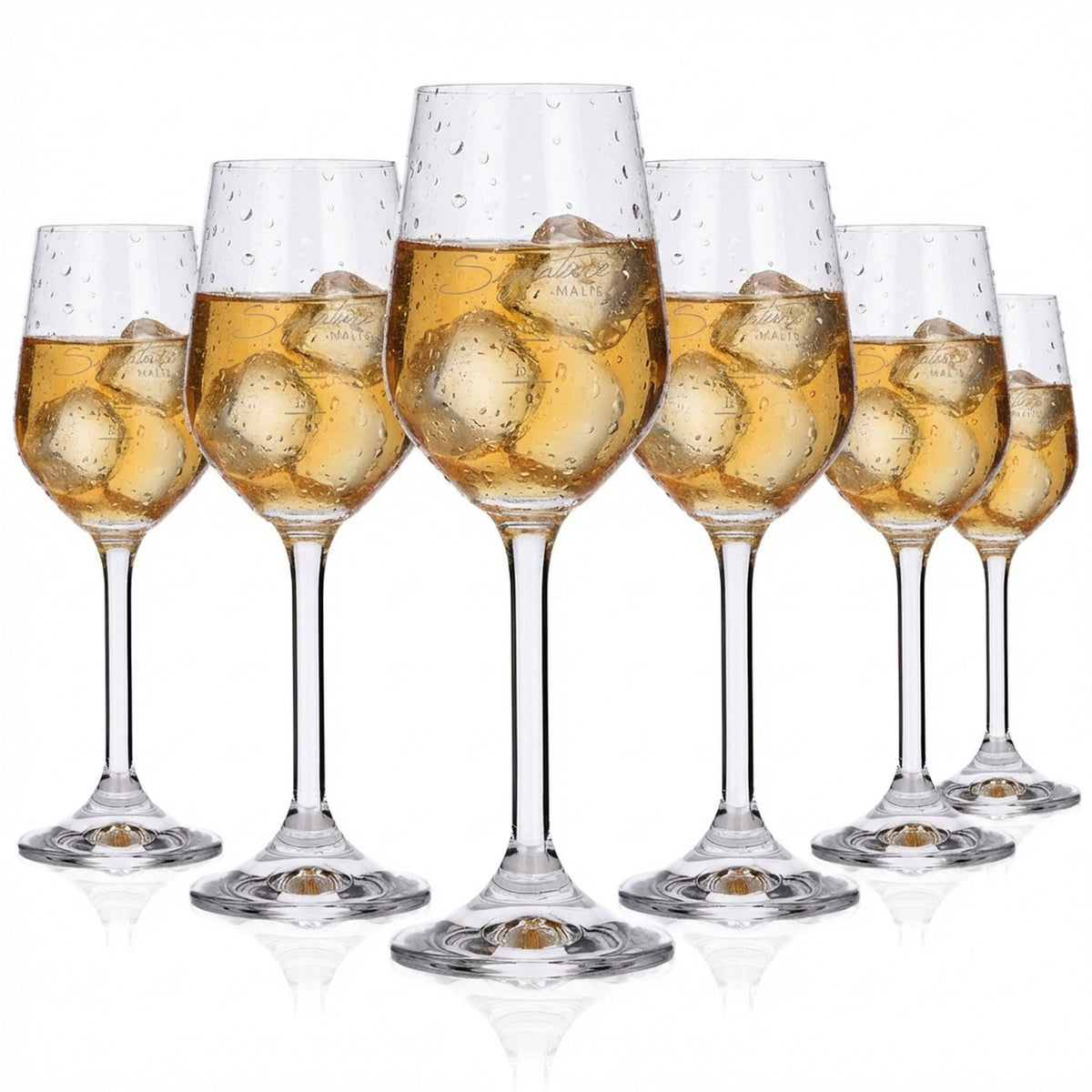 6x Signature Malts Whiskey Glass 0.1l Tasting Glasses Rastal Harmony 11