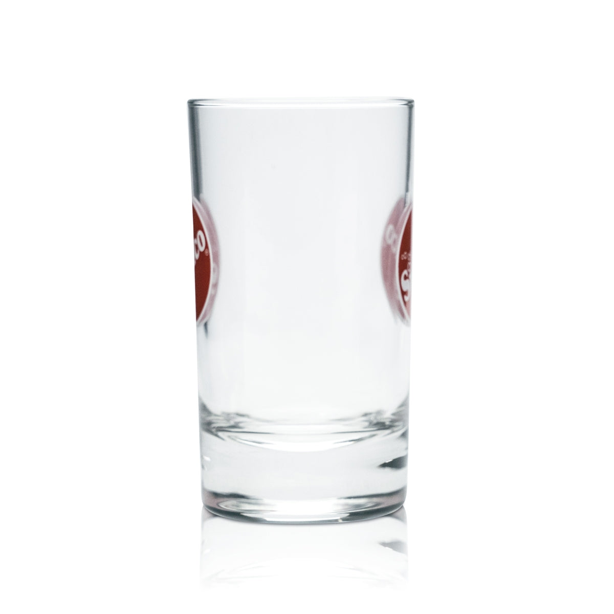 6x Sinalco glass 0.1l cups Glasses Gastro Limo Cola Mix Orange Soft Drink Pub – View 3