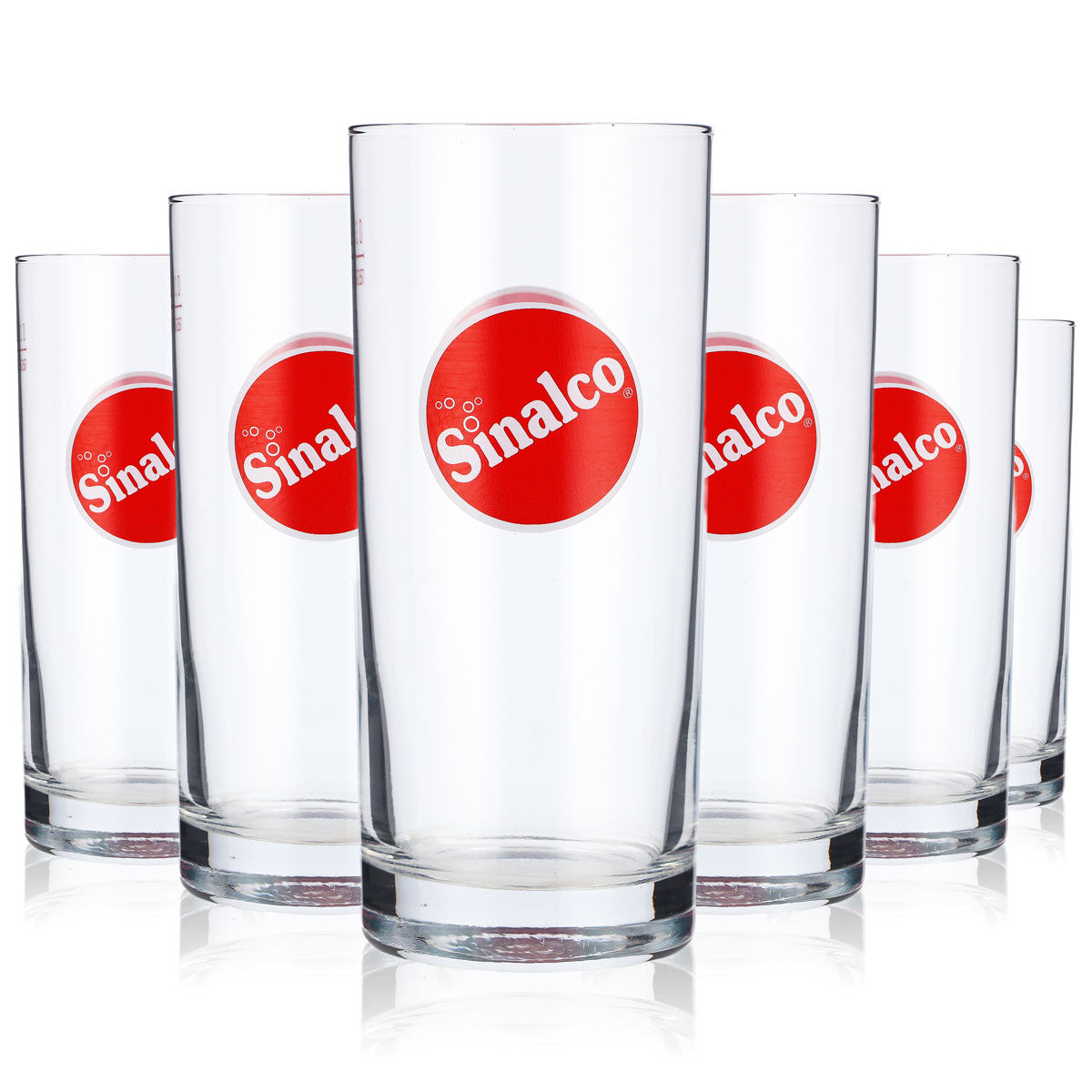 6x Sinalco soft drink Willi cups, 0.3 l glass jars, lemonade glasses – View 5