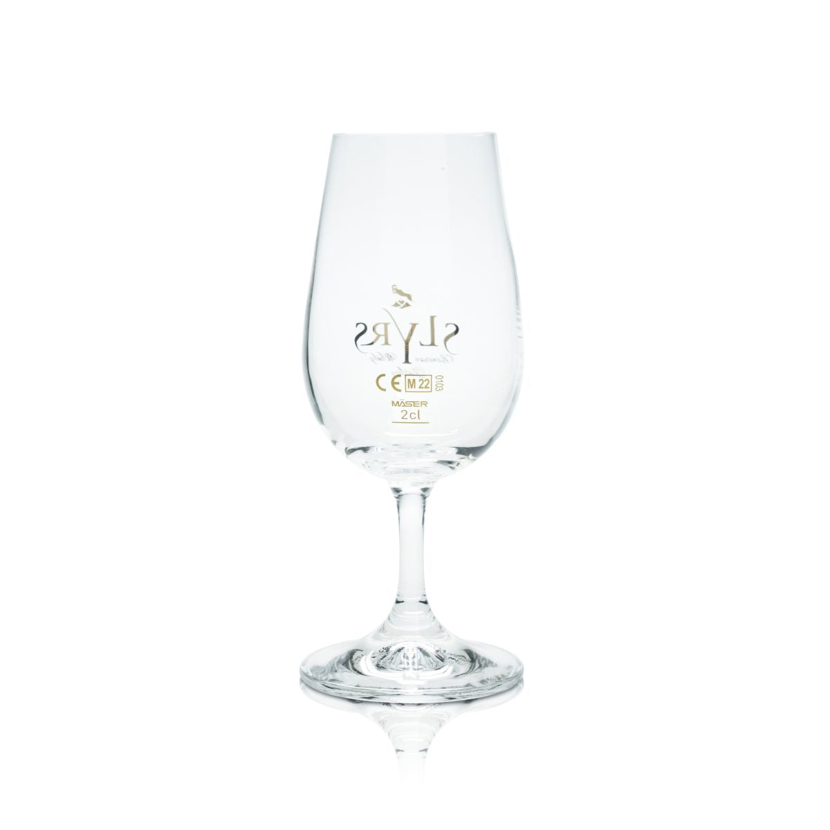 6x Slyrs glass 0.2l whisky nosing glass tasting glass goblet glasses set bar – View 3