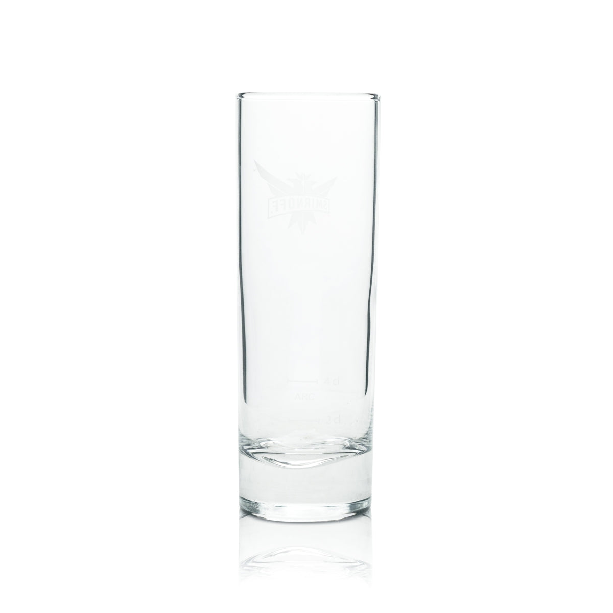 6x Smirnoff Vodka Glass Long Drink Thin Cocktail Glasses 2cl 4cl Oak Gastro Bar – View 3