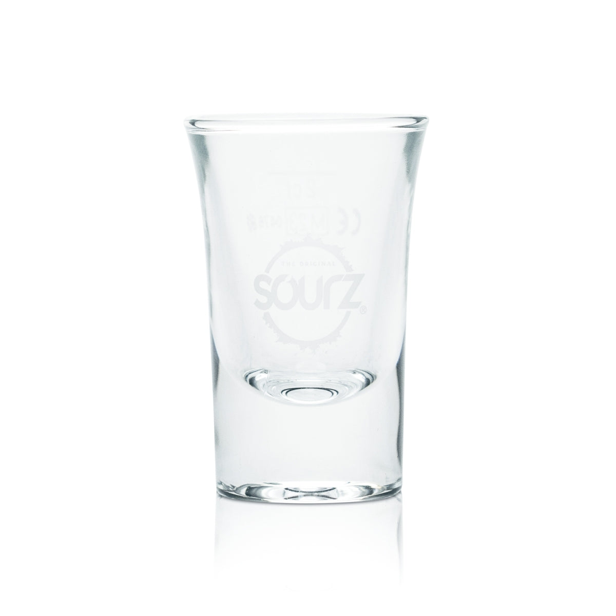 6x Sourz Glass 2cl Short Shot Schnapps Glasses Gastro Calibrated Whiskey Apple Berry – View 2
