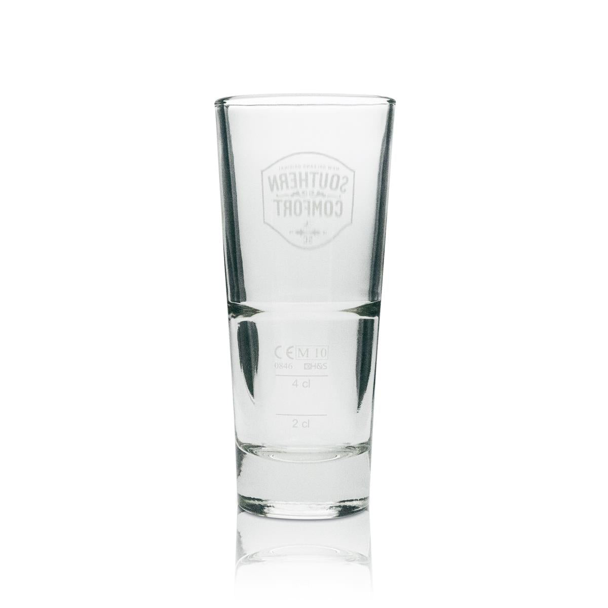 6x Southern Comfort Whiskey Glass Long Drink White Logo 296ml – View 3