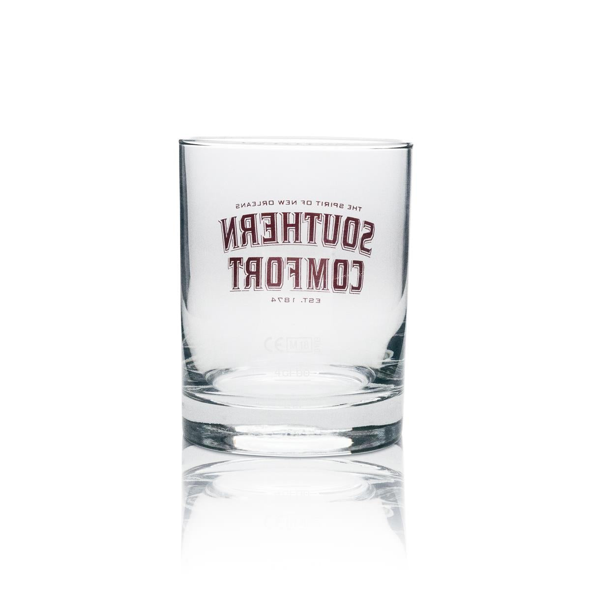 6x Southern Comfort Whiskey Glass Tumbler 400ml red lettering – View 3