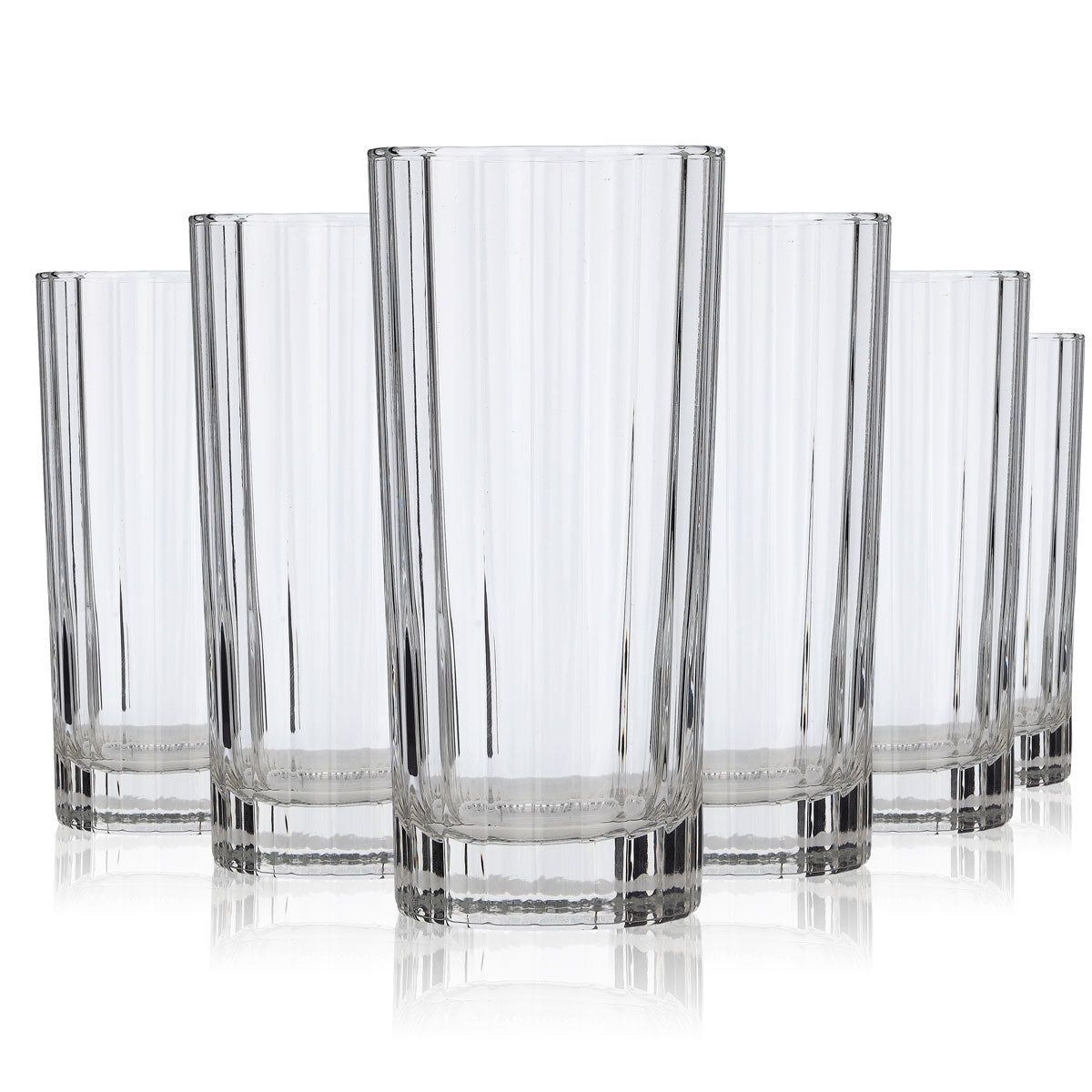 6x Southern Comfort Whiskey Long Drink Glass Whiskey Glasses "Quaddro"