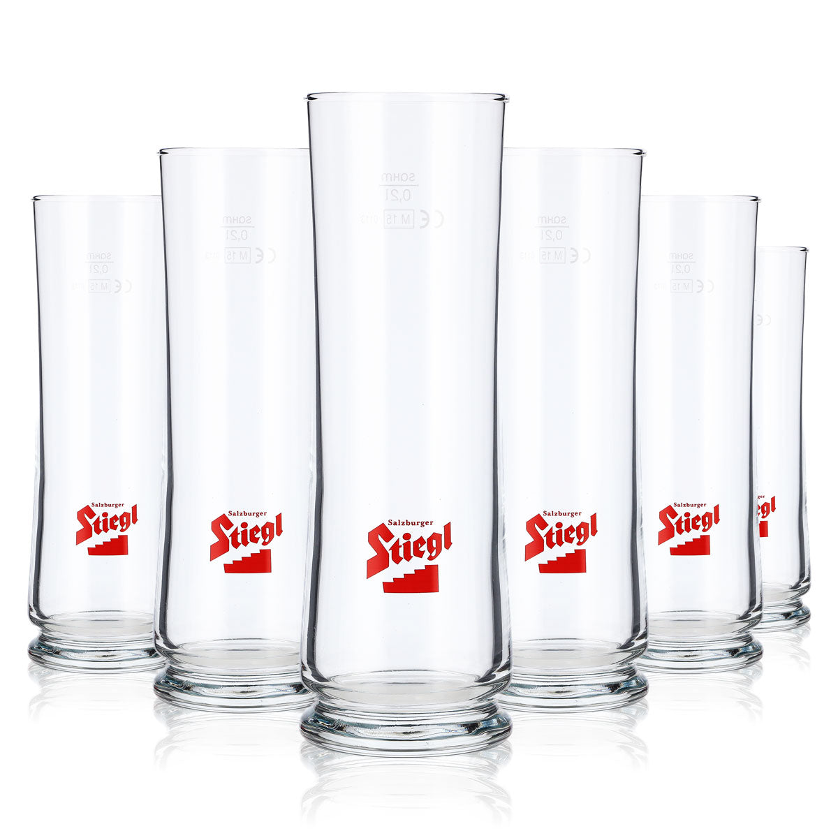 6x Stiegl beer glass 0.2l mug/bar beer glasses beer glass Sahm – View 2