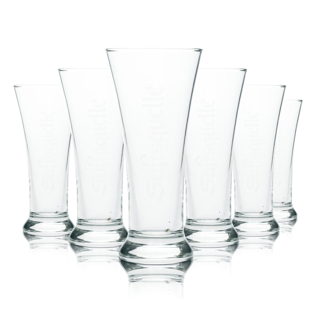 6x pen source glass 0.2 l mineral water cups glasses sparkling soda juice catering
